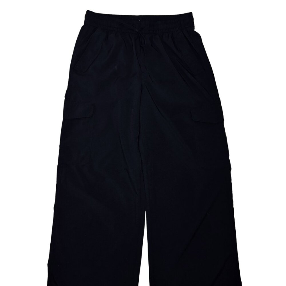 Black Athletic Cargo Pant